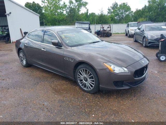  Salvage Maserati Quattroporte