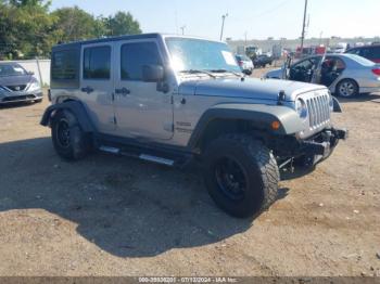  Salvage Jeep Wrangler