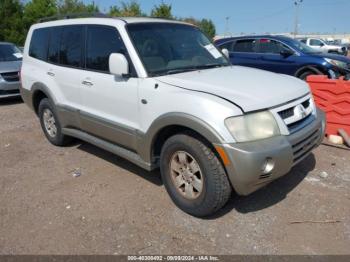  Salvage Mitsubishi Montero