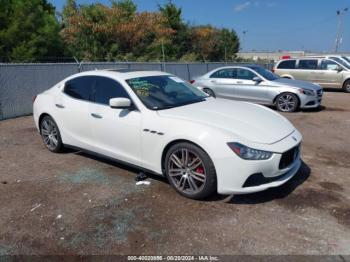  Salvage Maserati Ghibli