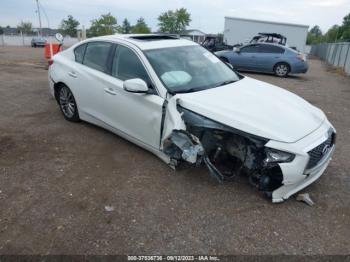  Salvage INFINITI Q50