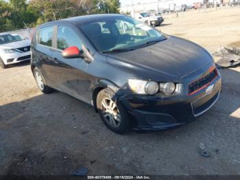  Salvage Chevrolet Sonic