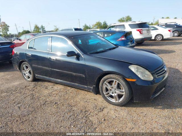  Salvage INFINITI G35