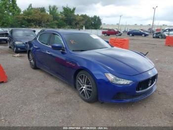  Salvage Maserati Ghibli