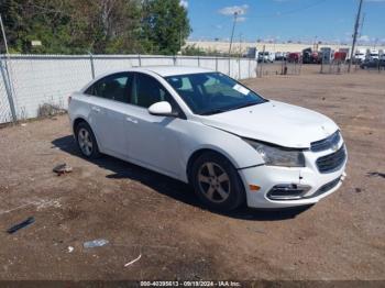  Salvage Chevrolet Cruze