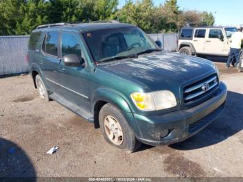  Salvage Toyota Sequoia