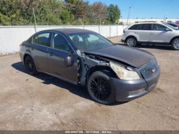  Salvage INFINITI G35x