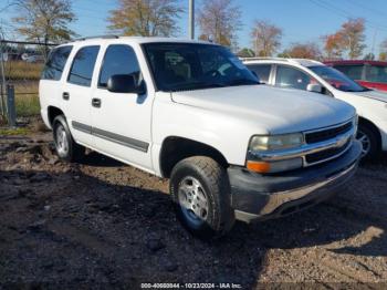  Salvage Chevrolet Tahoe