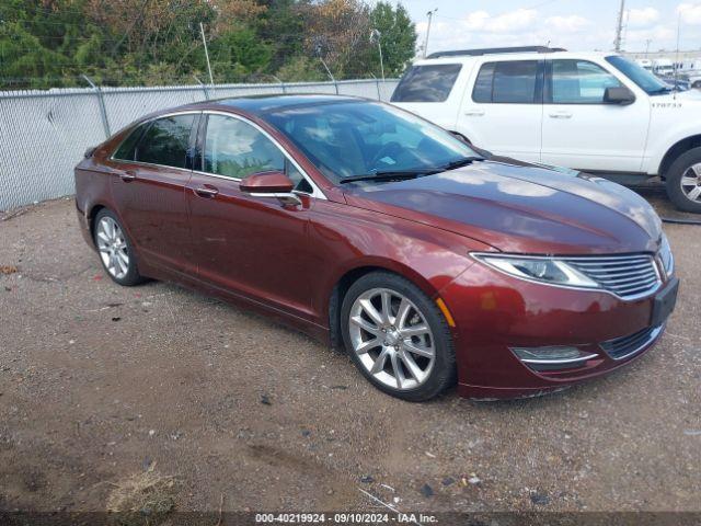  Salvage Lincoln MKZ Hybrid