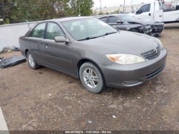  Salvage Toyota Camry