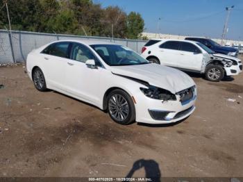  Salvage Lincoln MKZ