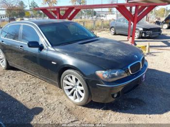  Salvage BMW 7 Series