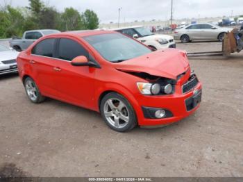  Salvage Chevrolet Sonic