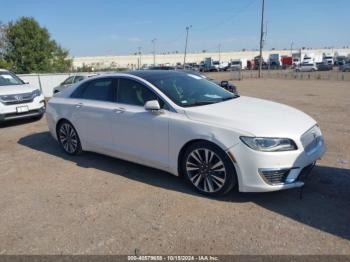  Salvage Lincoln MKZ