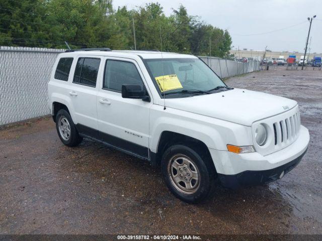  Salvage Jeep Patriot