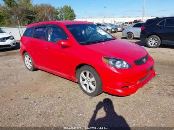  Salvage Toyota Matrix