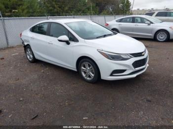  Salvage Chevrolet Cruze