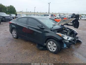  Salvage Hyundai ELANTRA