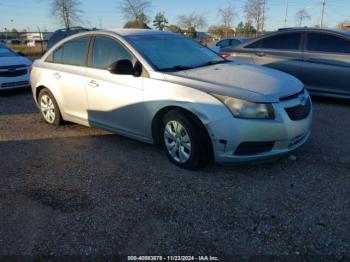  Salvage Chevrolet Cruze