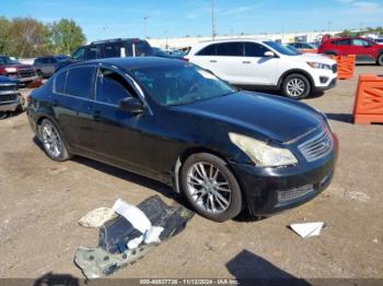  Salvage INFINITI G37