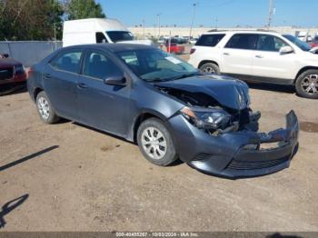  Salvage Toyota Corolla