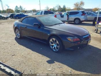  Salvage BMW 6 Series