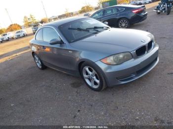  Salvage BMW 1 Series