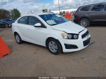  Salvage Chevrolet Sonic