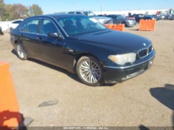  Salvage BMW 7 Series