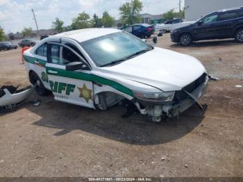  Salvage Ford Police Interceptor