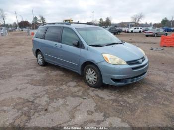  Salvage Toyota Sienna