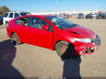  Salvage Honda Insight