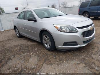  Salvage Chevrolet Malibu