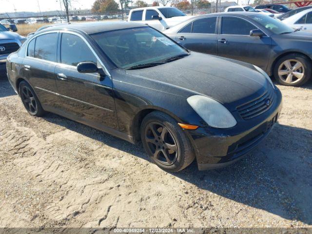  Salvage INFINITI G35