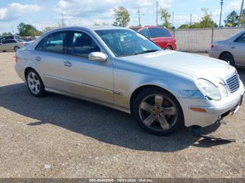  Salvage Mercedes-Benz E-Class