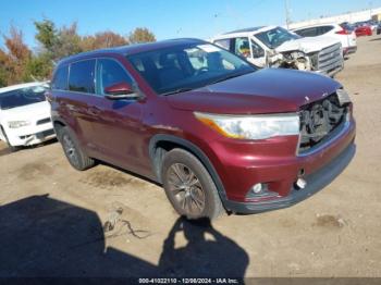  Salvage Toyota Highlander