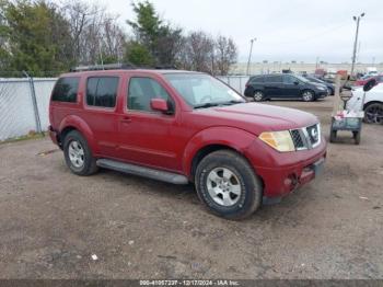  Salvage Nissan Pathfinder