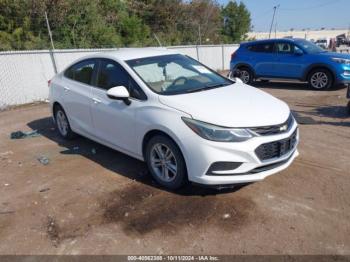  Salvage Chevrolet Cruze