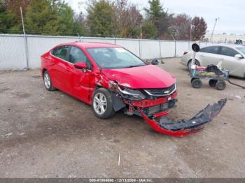  Salvage Chevrolet Cruze