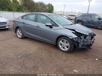  Salvage Chevrolet Cruze