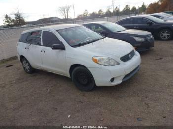  Salvage Toyota Matrix