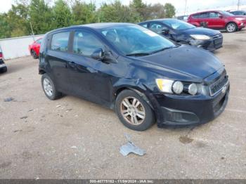  Salvage Chevrolet Sonic