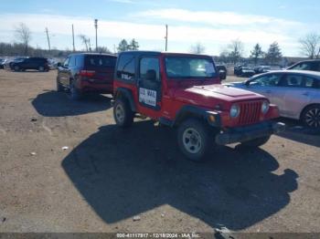  Salvage Jeep Wrangler