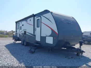  Salvage Keystone Travel Trailer