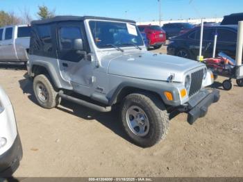  Salvage Jeep Wrangler