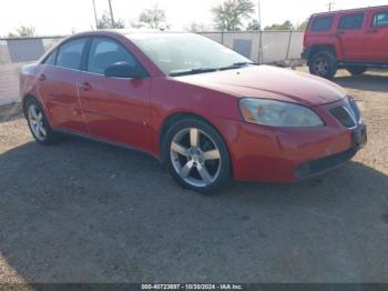  Salvage Pontiac G6