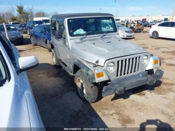  Salvage Jeep Wrangler