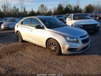  Salvage Chevrolet Cruze