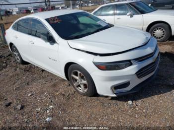  Salvage Chevrolet Malibu