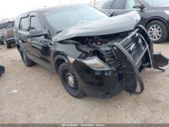  Salvage Ford Police Interceptor